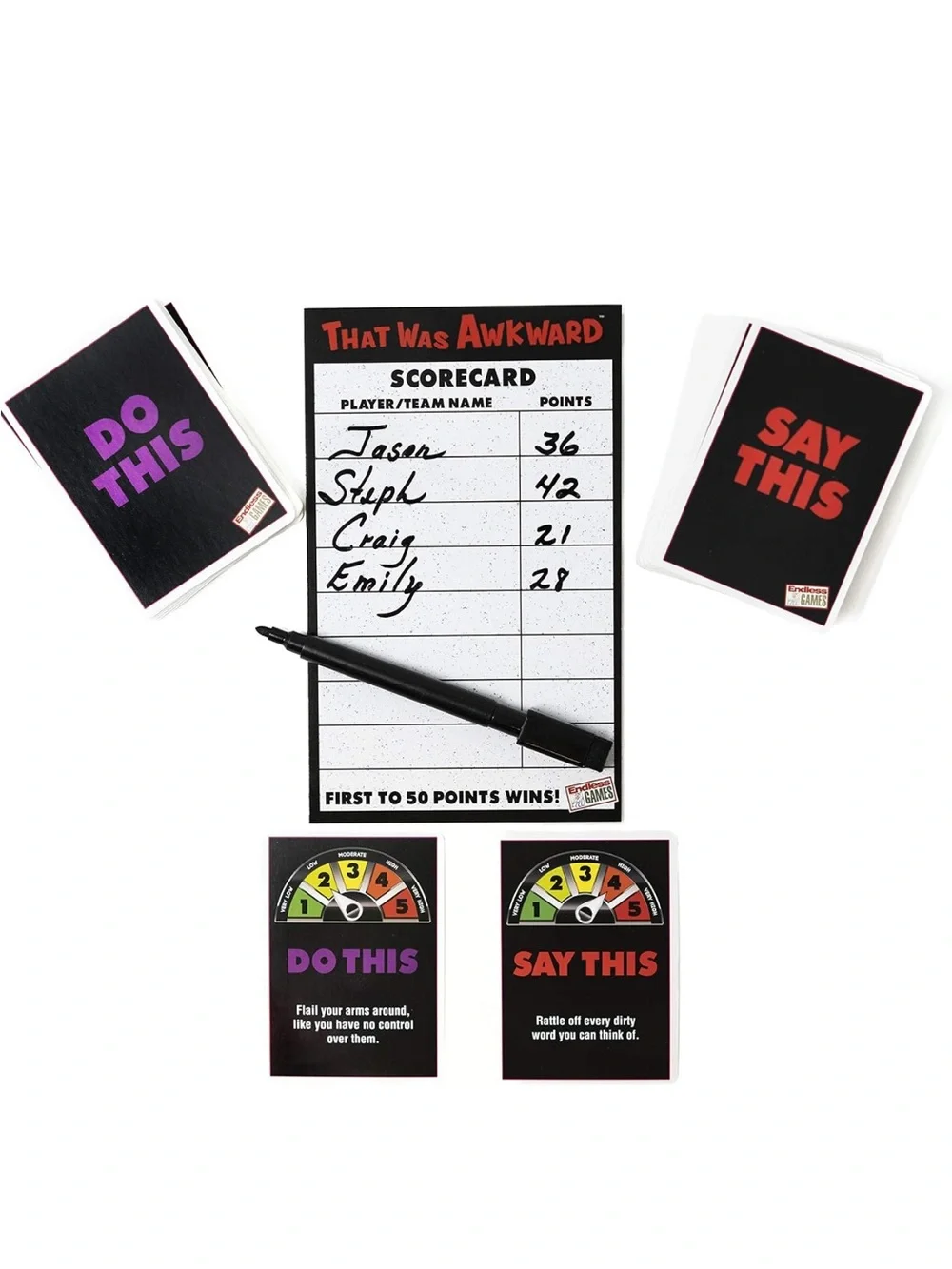 That Was Awkward Party Game - Endless Games - Black